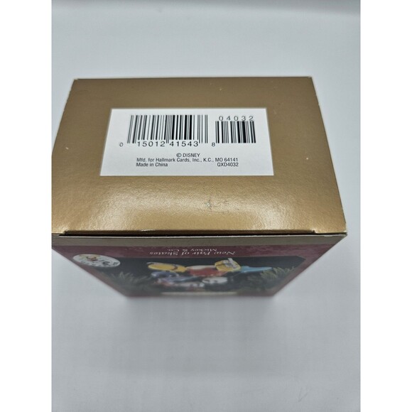 1997 MICKEY MOUSE MINNIE New Pair of Skates Disney Hallmark Christmas Ornament - Picture 9 of 11